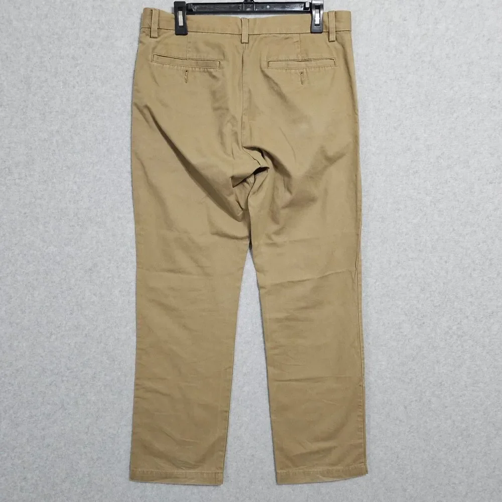 Mens Old Navy Khaki Pant Bundle 32x32 Casual Cotton Straight Bottoms - Picture 9 of 16